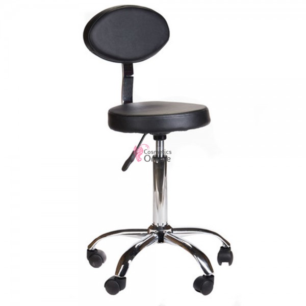 Scaun pentru salon cu spatar model BH 7289 negru